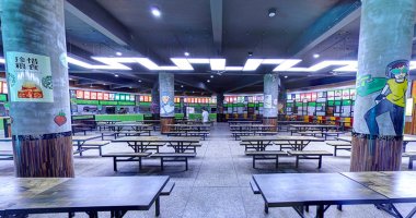 学校夜景