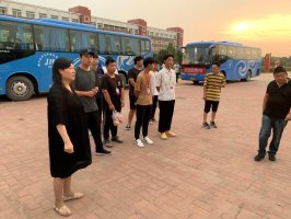 疫情期间不“疫”样的专升本送考——我院顺利完成专升本考生送考工作